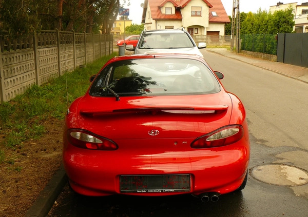 Hyundai Coupe cena 7600 przebieg: 179700, rok produkcji 1996 z Kalisz małe 379